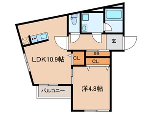 LiveFlat戸越の物件間取画像